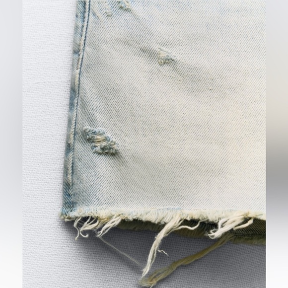 NWT Zara Women's Jean Shorts - Picture 8 of 9